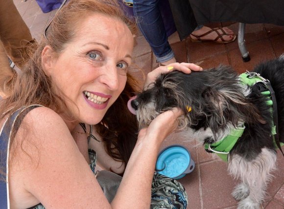 Roosevelt Island Day 2018 In Photos WFF Founder Rossana Ceruzzi with one of her best friends.